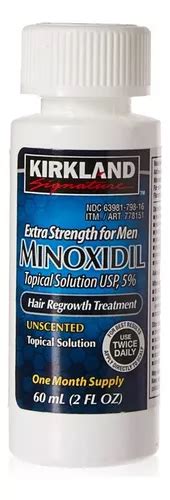 Minoxidil Kirkland 5 Solución Tópica 1 Mes De Tratamiento MercadoLibre