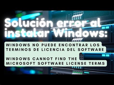 Solución definitiva Cómo solucionar el error Windows no puede