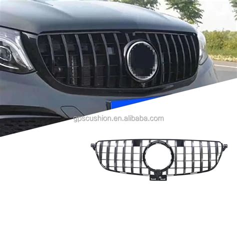 Gt Style Front Grille For Mercedes Benz Gle W166 Facelift Gle350 300