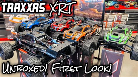 The New Traxxas Xrt Unboxing And First Look Youtube