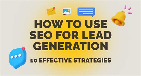 How To Use Seo For Lead Generation 10 Effective Strategies