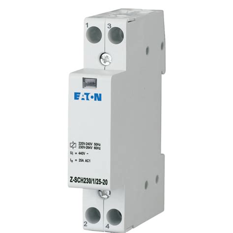 CONTACTOR MODULAR 2P 25A 2NA BOBINA 230V Z SCH230 1 25 20