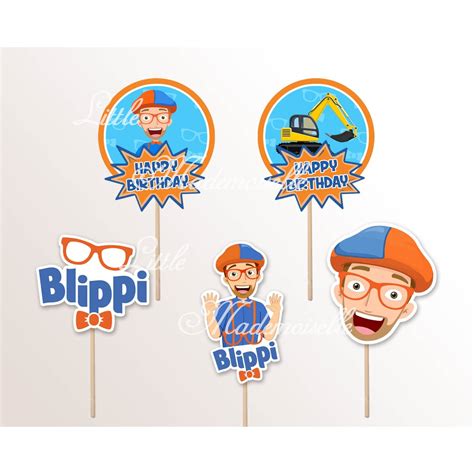 Jual Topper Cupcake Blippi Shopee Indonesia