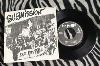 Sex Pistols Submission Vinyl Rare Punk French Pressing Ba