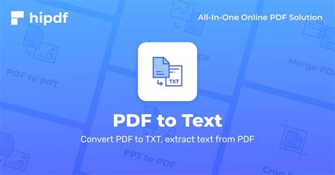 PDF轉文字檔 PDF轉TXT線上轉檔無需付費 Hipdf