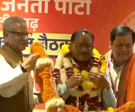 Chhattisgarh New Cm विष्णुदेव साय होंगे छत्तीसगढ़ के नए मुख्यमंत्री