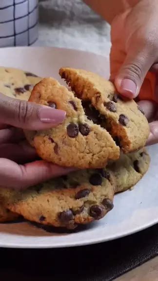 A Melhor Receita De Cookies Gotas De Chocolate Kwai