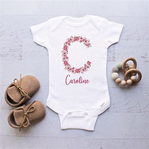 Baby Name Onesie® Personalized Onesie Announcement Onesie® | Etsy