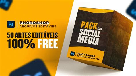 Social Media Pack De Artes Edit Veis Free Youtube