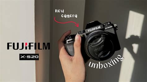 Unboxing Fujifilm X S20 Camera Antoinette YouTube