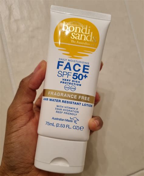 Bondi Sands Spf 50 Face Sunscreen Lotion Review Sarah Fynn