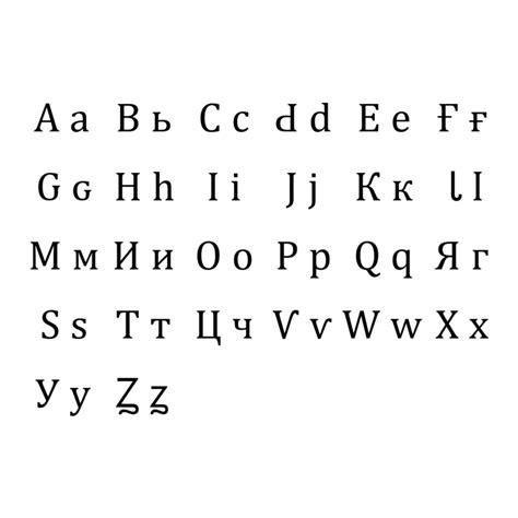 These All Are Just Cyrillic Alphabets Rneography