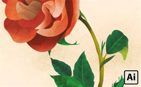 How To Make A Vintage Flower Drawing In Illustrator Retrosupply Co