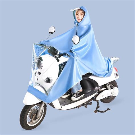 Rhoo Electric Car Motorcycle Raincoat Outdoor Riding Thickened And