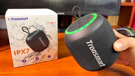 Портативная колонка Tronsmart T7 Mini с RGB подсветкой и защитой от ...