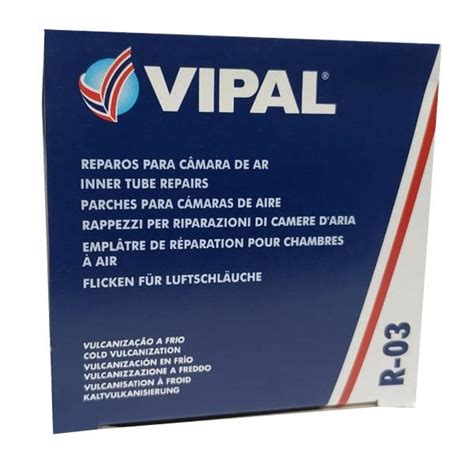 REMENDO A FRIO R 03 060 MM CAIXA 40 PECAS R 03 VIPAL