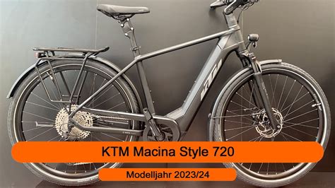 Ktm Macina Style Modelljahr Youtube