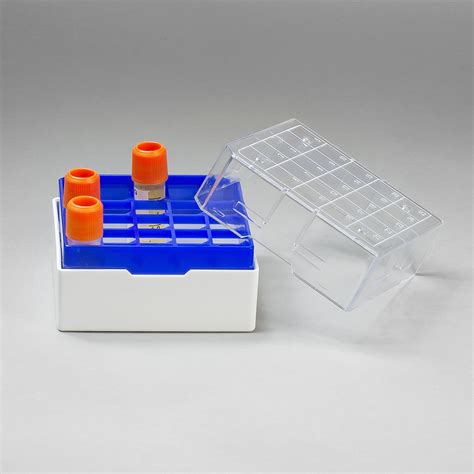 Bel Art Cryo Safe Vial Storage Box 25 Places For 12 20ml Vials