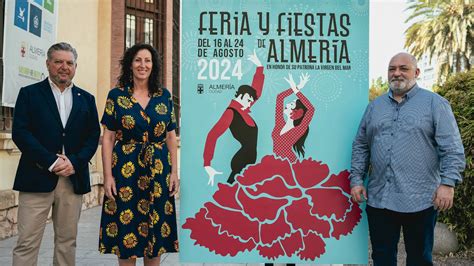 Carlos Rigo diseña el CARTEL DE LA FERIA DE ALMERÍA 2024 deconcursos