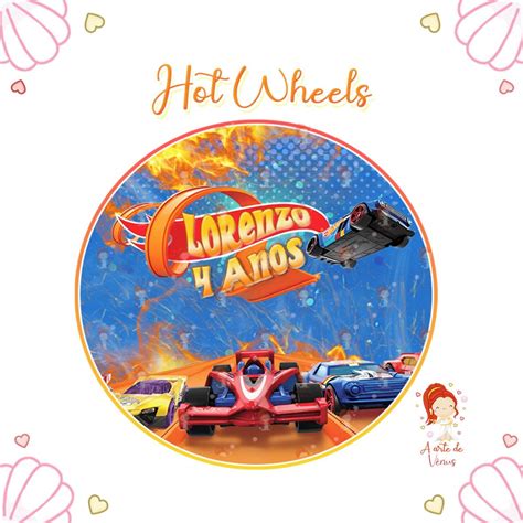 Adesivos Hot Wheels Personalizados X Elo