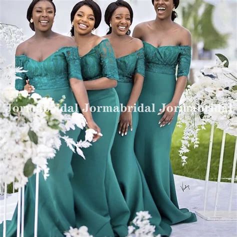 Teal And Black Bridesmaid Dresses