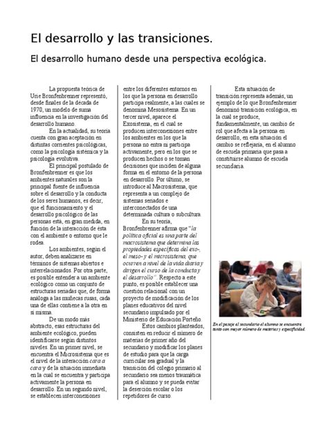 PDF BronfenBrenner Y LA EDUCACION DOKUMEN TIPS