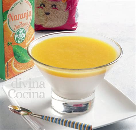 Panna Cotta De Coco Con Mango Divina Cocina