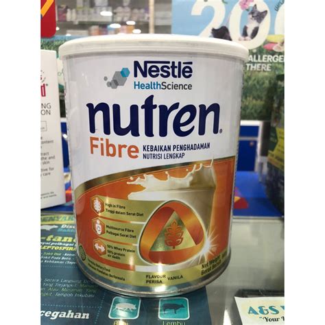 Nestle Nutren Fiber Vanilla G Exp Shopee Malaysia