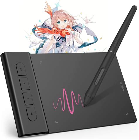 Veikk Vk Tablet De Dibujo De X Pulgadas Osu Tablet Con L Piz