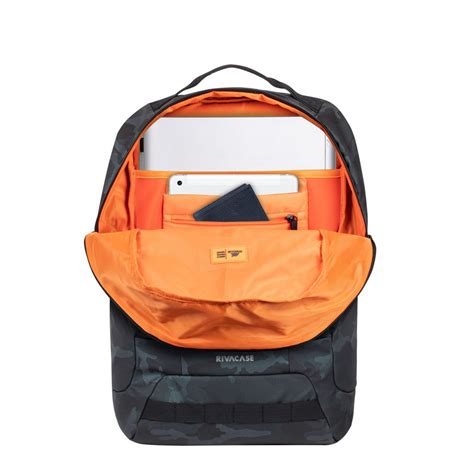 RIVACASE 7661 17.3" Navy Camo Rucksack