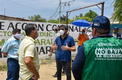 Alcalde Jaime Pumarejo Inspecciona Obras Y Verifica Cumplimiento De