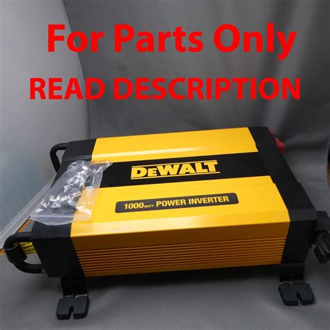 Dewalt 1000 Watt Portable Car Power Inverter W Triple Usb Ports For