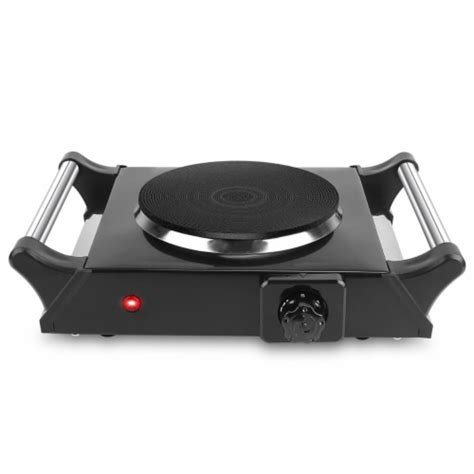 W Electric Single Burner Portable Heating Hot Plate Stove Countertop Rv Hotplate With