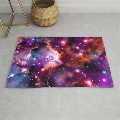 Nebula Texture 41 Squire Rug By Synthwave1950 Alex Airlino Society6