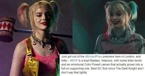 First Reactions To Birds Of Prey Are Here People Are Calling It