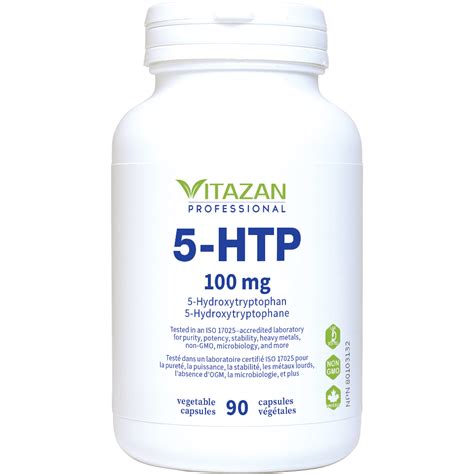 5 HTP 100 mg Vitazan Professional 90 capsules Vivre En Santé