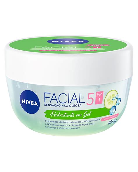 Gel Hidratante Facial Nivea G Produtos De Cuidados Para A Pele