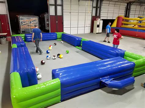 Bodacious Billiards Inflatable Rental From Jumpin Jiminy