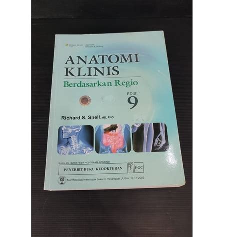 Jual ANATOMI KLINIS BERDASARKAN REGIO EDISI 9 ORIGINAL BOOK Shopee