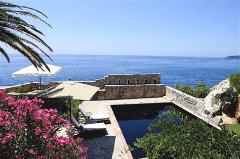 The Aman Sveti Stefan Resort in Montenegro