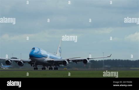 Boeing Jumbo Klm Airplane Stock Videos Footage Hd And K Video