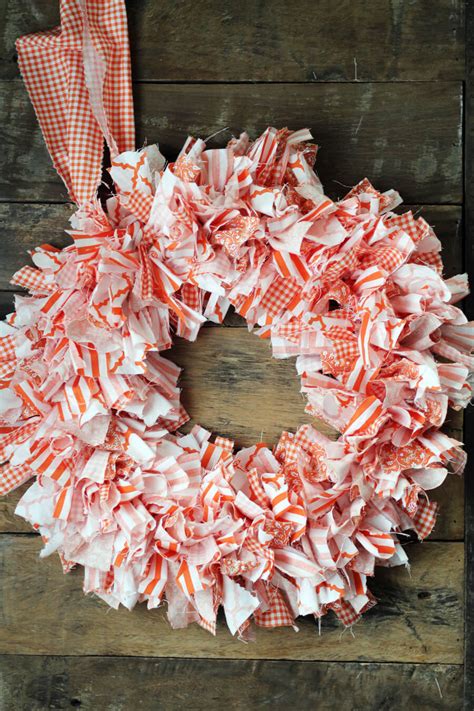 Cute Easy Rag Wreath Diy Buy This Cook That