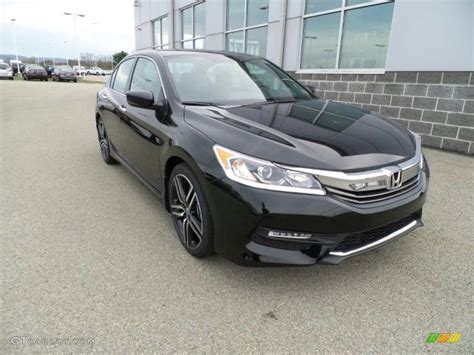 Crystal Black Pearl Honda Accord Sport Special Edition Sedan