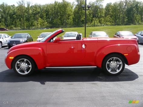 2004 Redline Red Chevrolet Ssr 63723292 Photo 11 Car Color Galleries