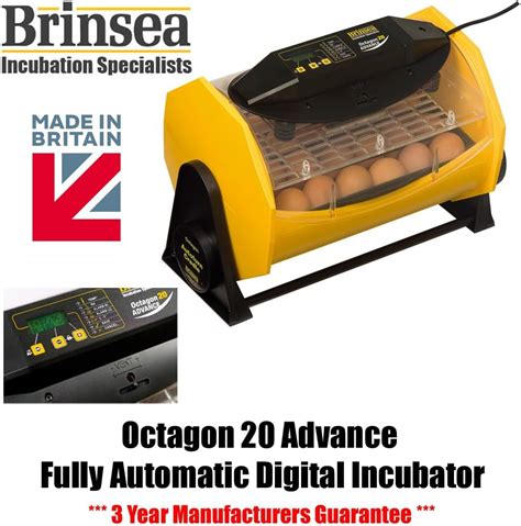 Brinsea Octagon Advance Ex Fully Automatic Incubator With Humidity