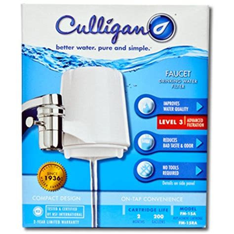 Culligan Water Filter Faucet Mount FM-15