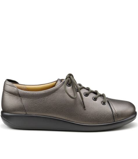 Hotter Dark Pewter Dew Shoes Rosella Style Inspired By Elegance