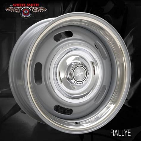 Classic Car Rallye Style 2 Piece Steel Wheels