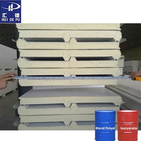 Polyol And Isocyanate Mdi Polyurethane Rigid Insulation Board Liquid