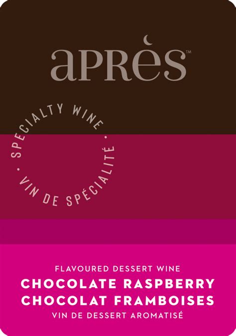 Winexpert Apres Chocolate Raspberry Dessert Wine Keystone Homebrew Supply